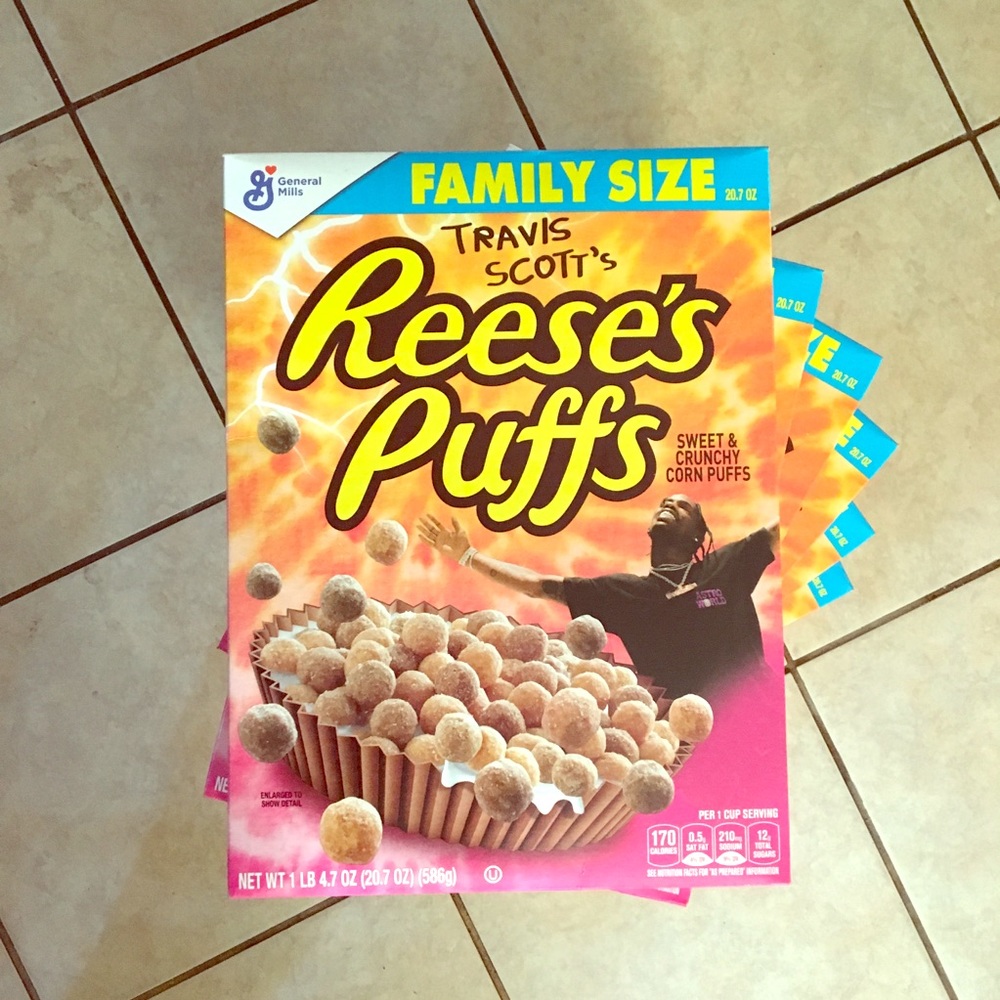 Travis Scott x Reece’s Puffs